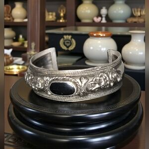 Vtg Oriental Dragon Bracelet